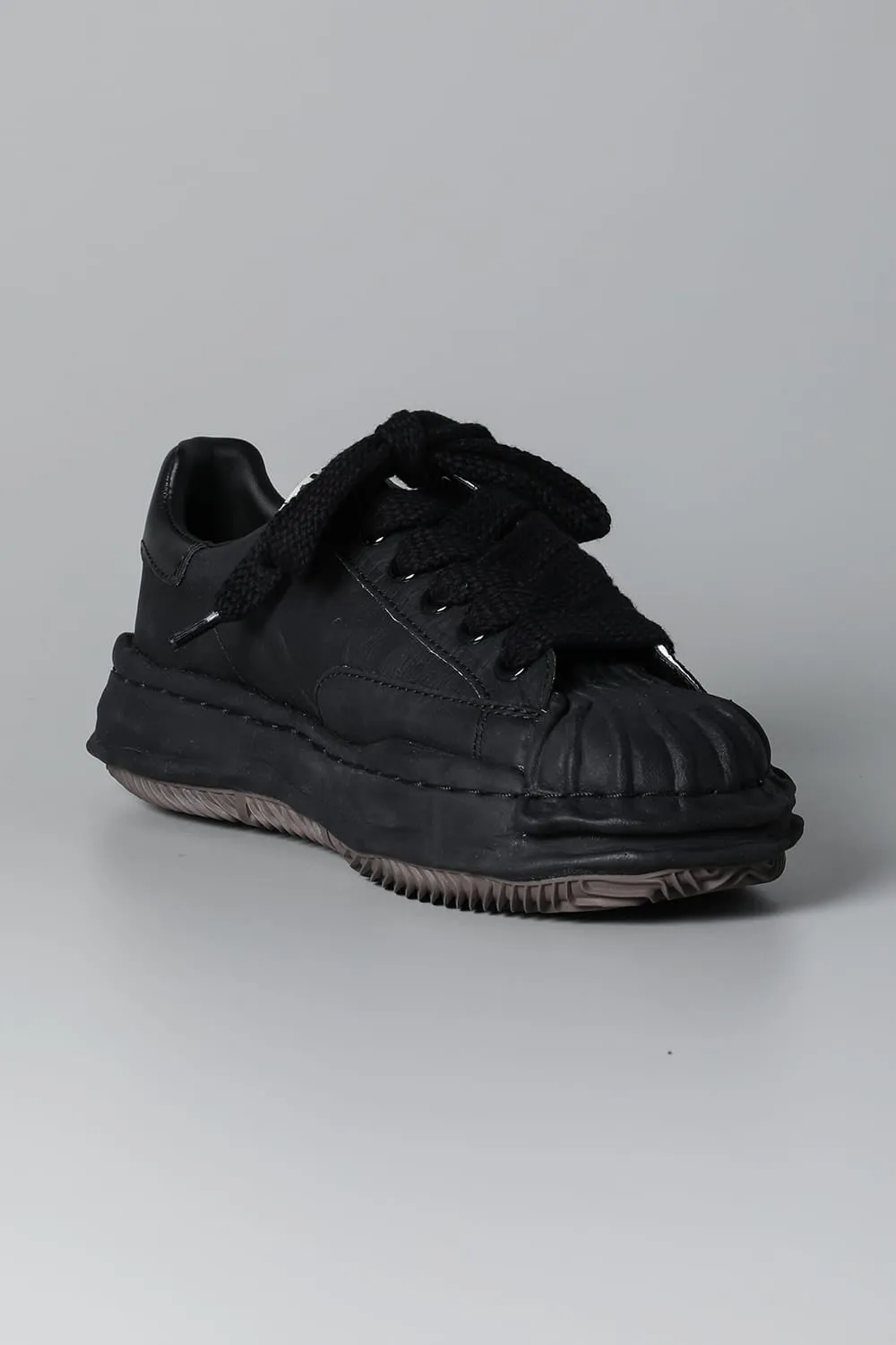 -BLAKEY Low- Original STC sole paper like leather Low-Top sneakers Black/Black