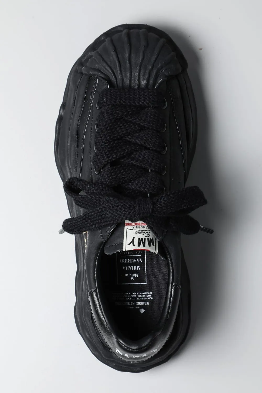 -BLAKEY Low- Original STC sole paper like leather Low-Top sneakers Black/Black
