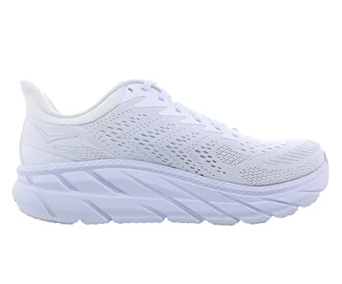 1110508 HOKA ONE ONE MEN'S CLIFTON 7 White/White Size 14 - Like New