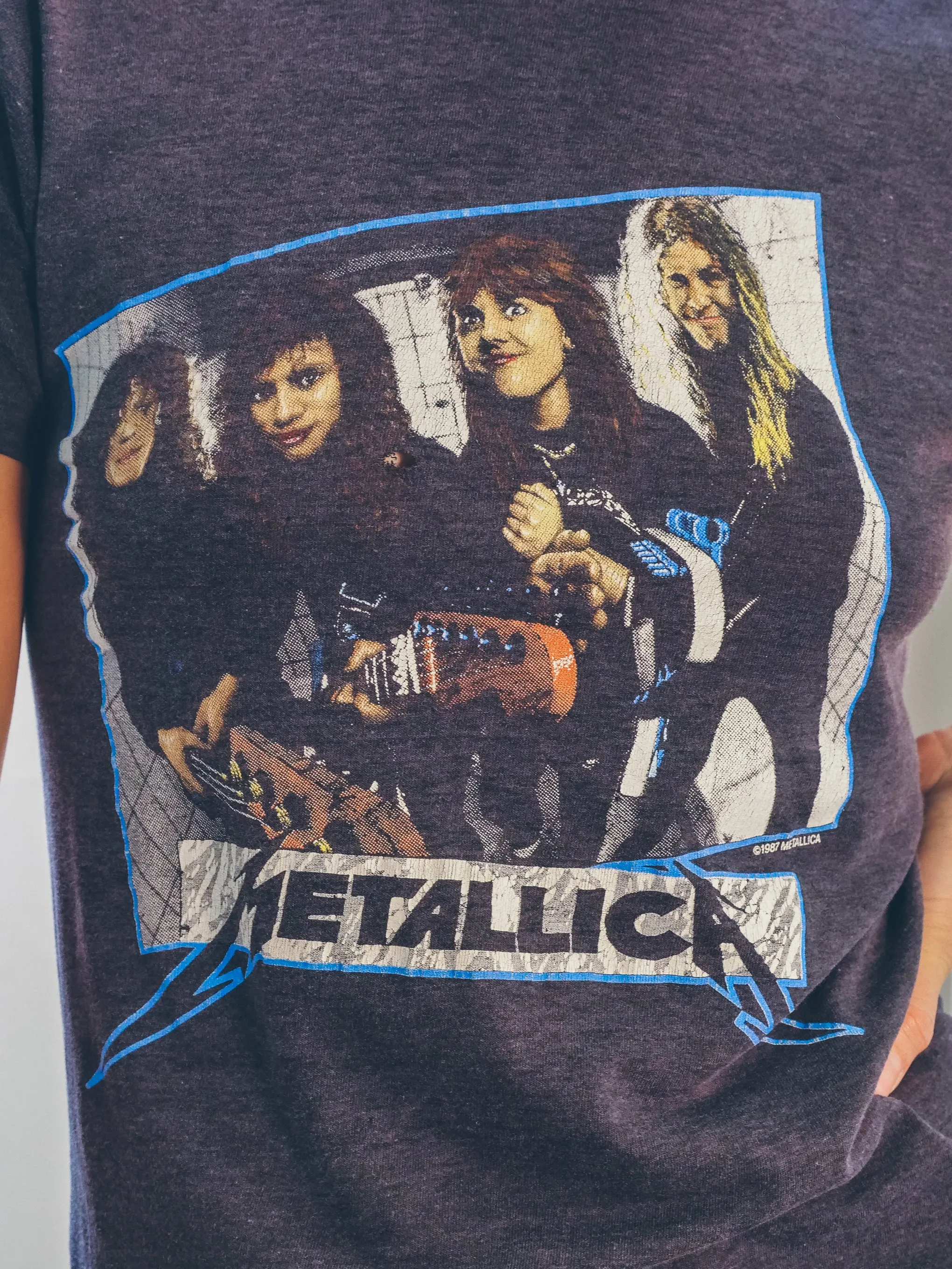 1987 Metallica Garage Days Tee