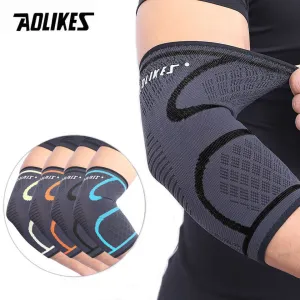 1PCS Elastic Basketball Tennis Arm Sleeve Elbow Support