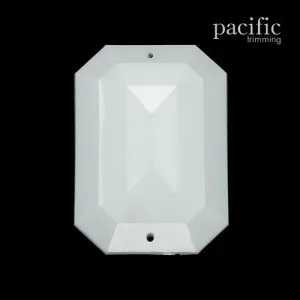 A Pack of Octagon Sew on Jewel (2 Colors/3 Sizes)