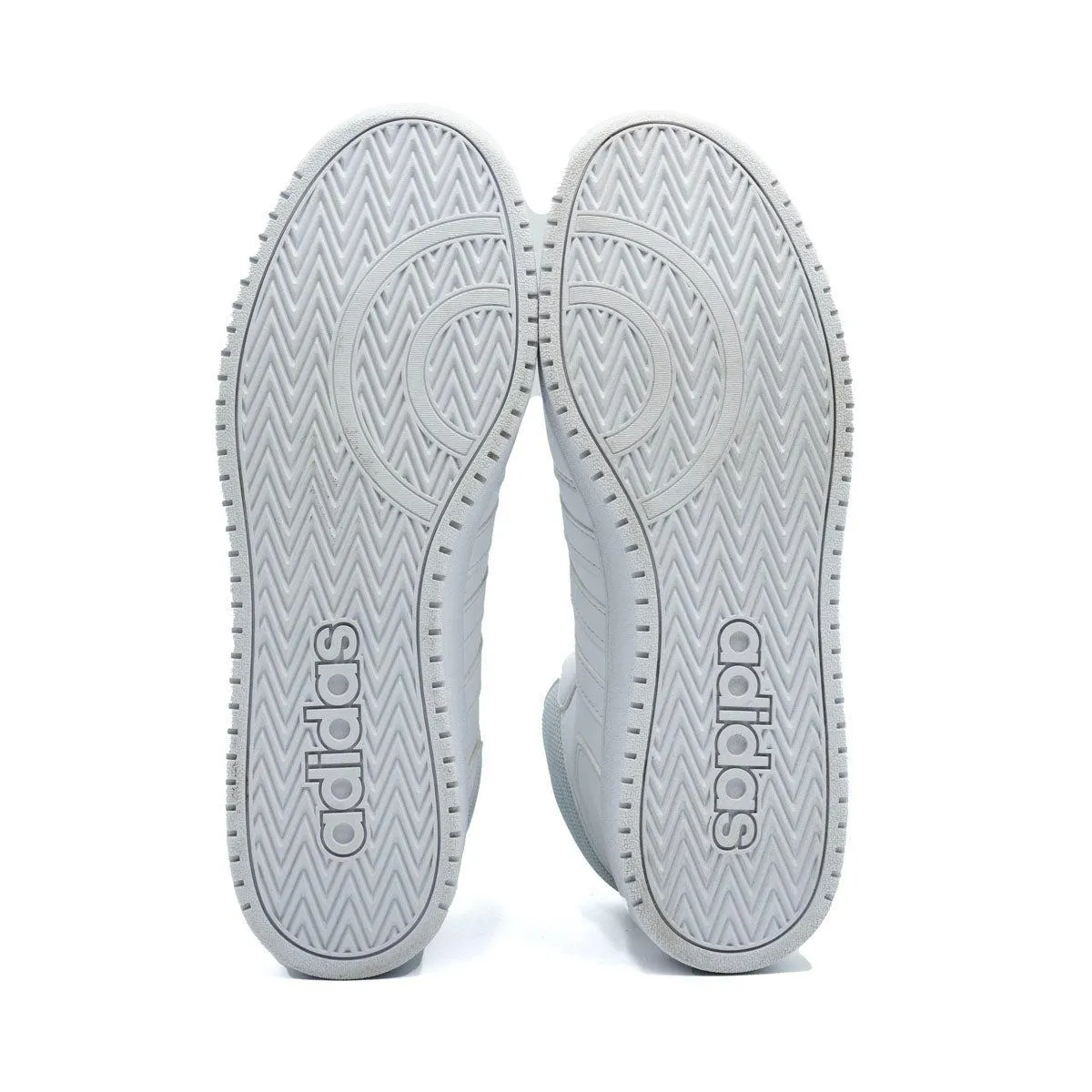 Adidas Hoops 2.0 Basketball Sport Shoes Leather White Colour For Women