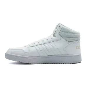 Adidas Hoops 2.0 Basketball Sport Shoes Leather White Colour For Women