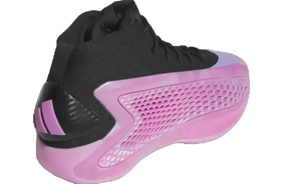 Adidas Men's Anthony Edwards 1 Shoes - Core Black / Preloved Purple