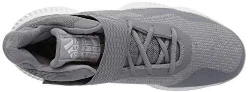 adidas Men's Explosive Bounce 2018 Basketball Shoe, Light Solid Silver Metallic/Grey, 9 M US