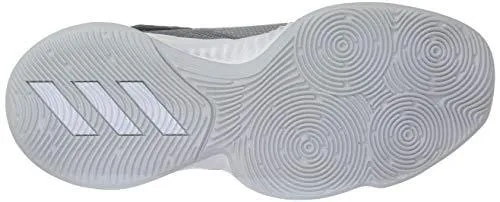 adidas Men's Explosive Bounce 2018 Basketball Shoe, Light Solid Silver Metallic/Grey, 9 M US