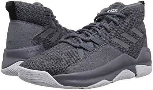 adidas Men's Streetfire Basketball Shoe, Onix/Black, 10.5 M US