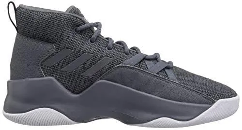 adidas Men's Streetfire Basketball Shoe, Onix/Black, 10.5 M US