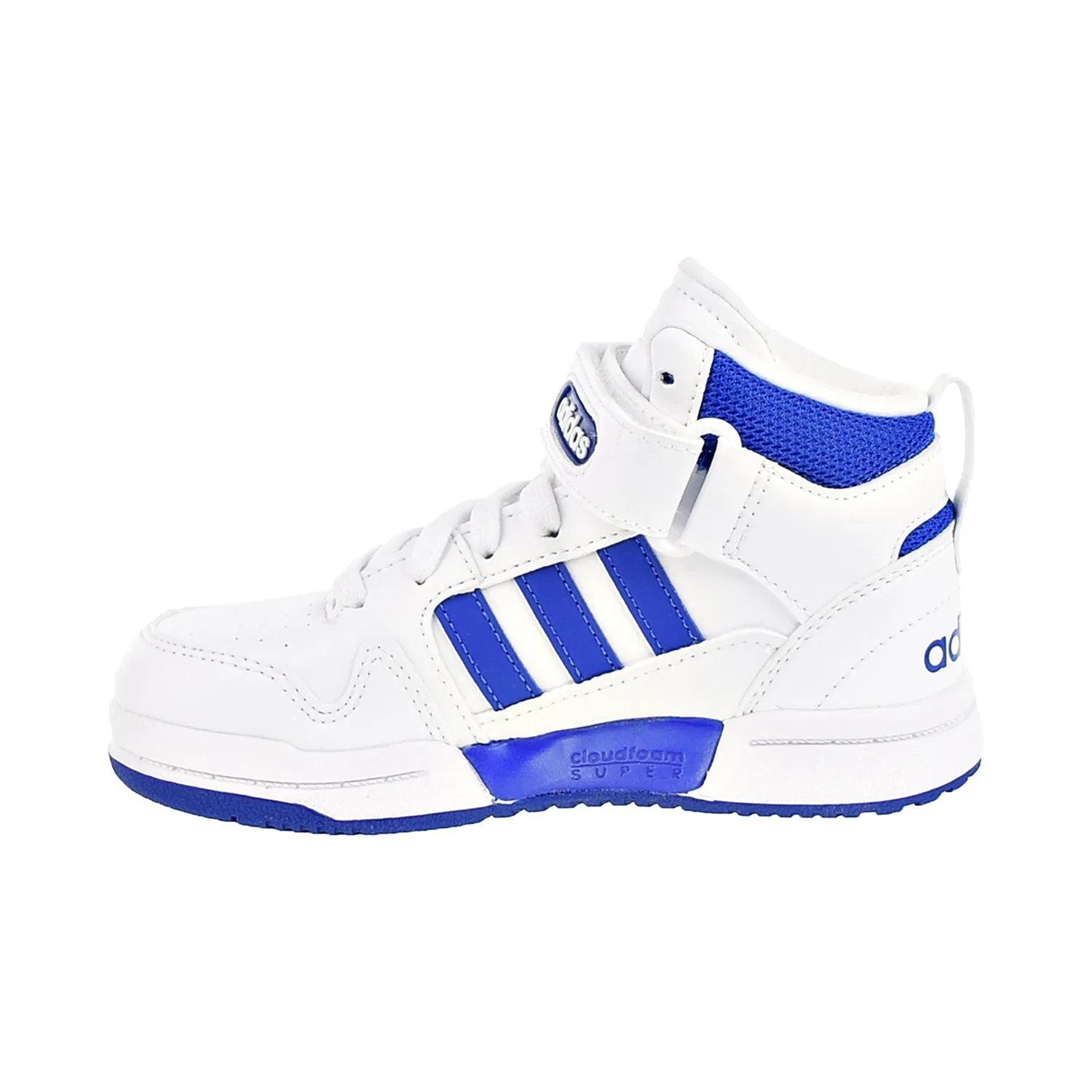 Adidas Postmove Mid Kids' Shoes Cloud White-Royal Blue