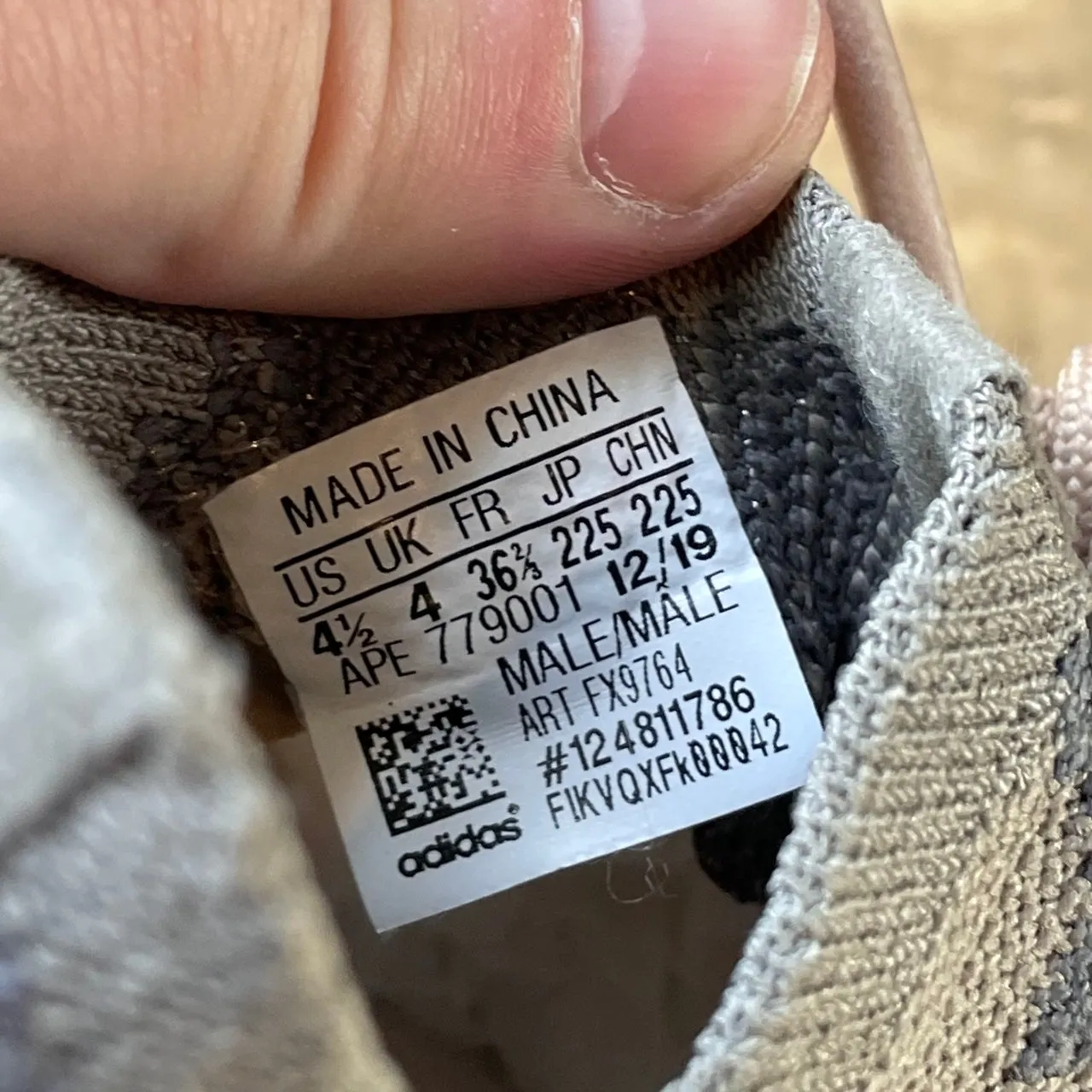 Adidas Yeezy 380 Boost Mist Low-top Sneakers