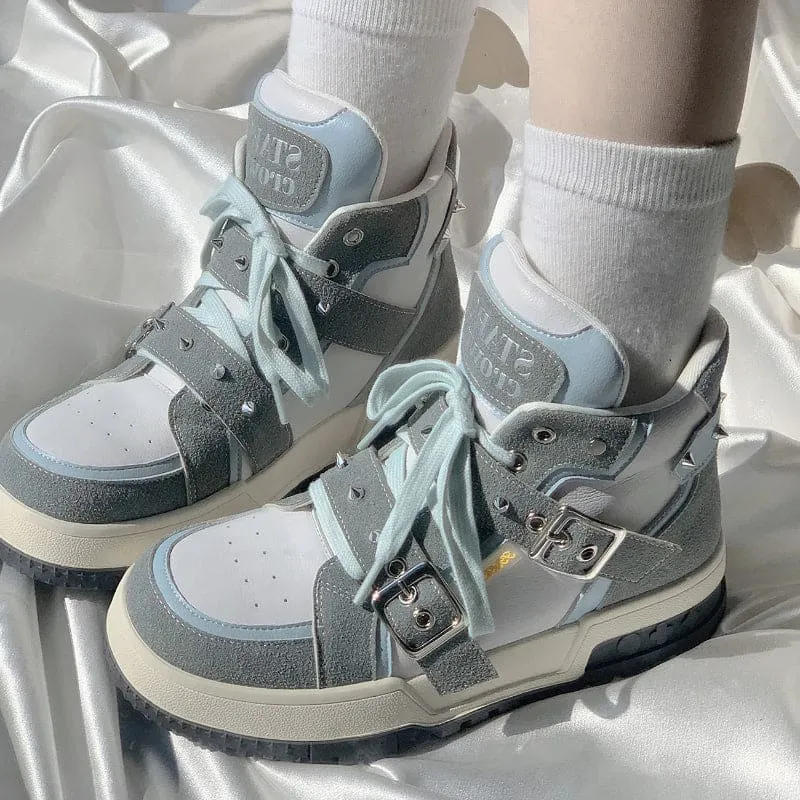 Aesthetic Punk Lolita Sneakers Shoes
