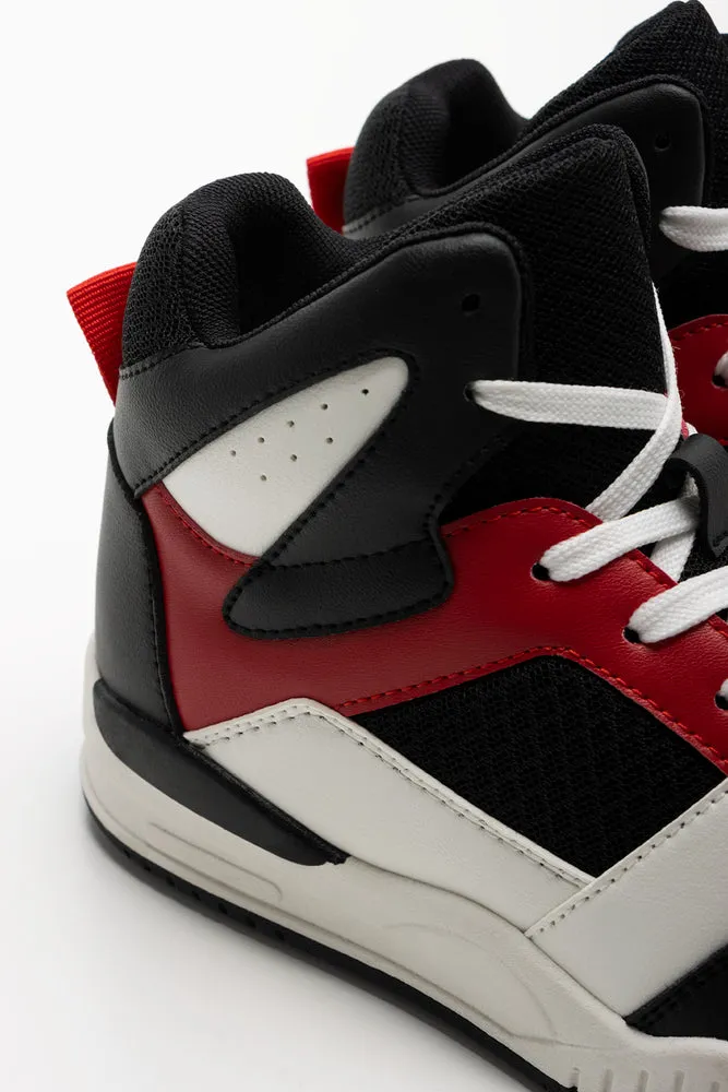 Basketball High Top Sneaker Multi