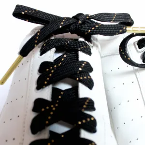 Black & Gold Laces