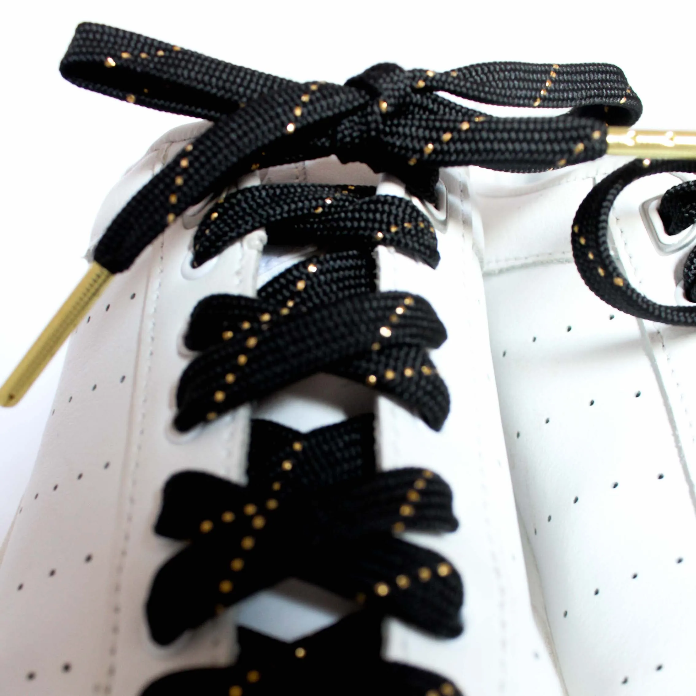 Black & Gold Laces