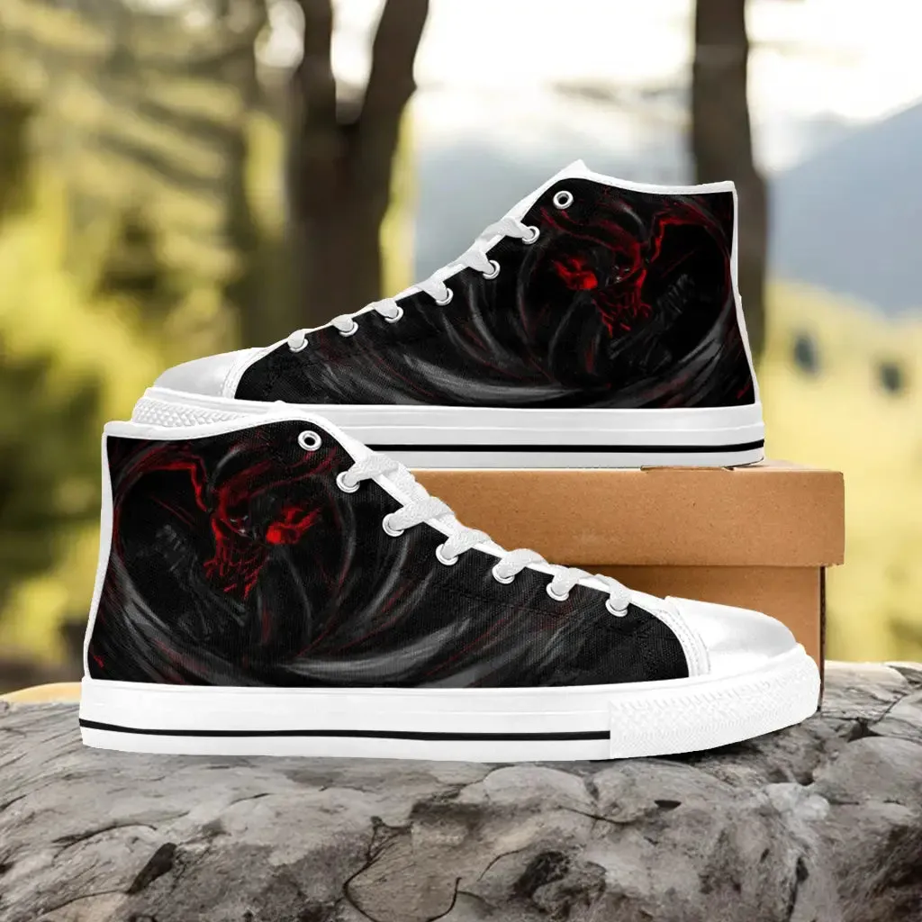 Bleach Kazeshini Zanpakuto Spirit Shoes High Top Sneakers for Kids and Adults