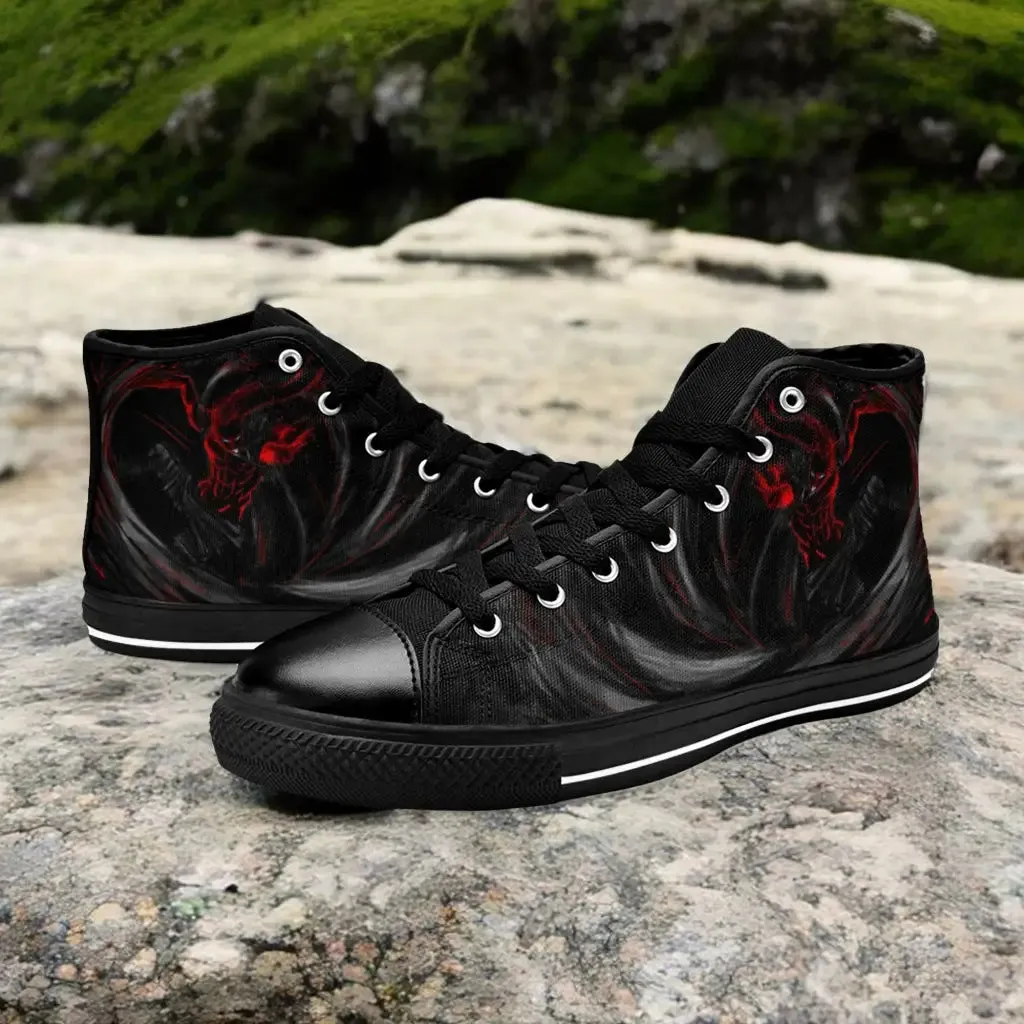 Bleach Kazeshini Zanpakuto Spirit Shoes High Top Sneakers for Kids and Adults