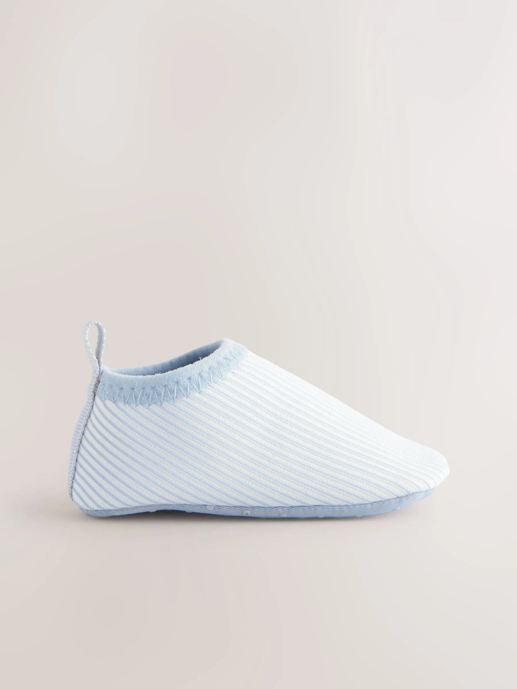 Blue Stripe Baby Swim Socks (0-24mths)