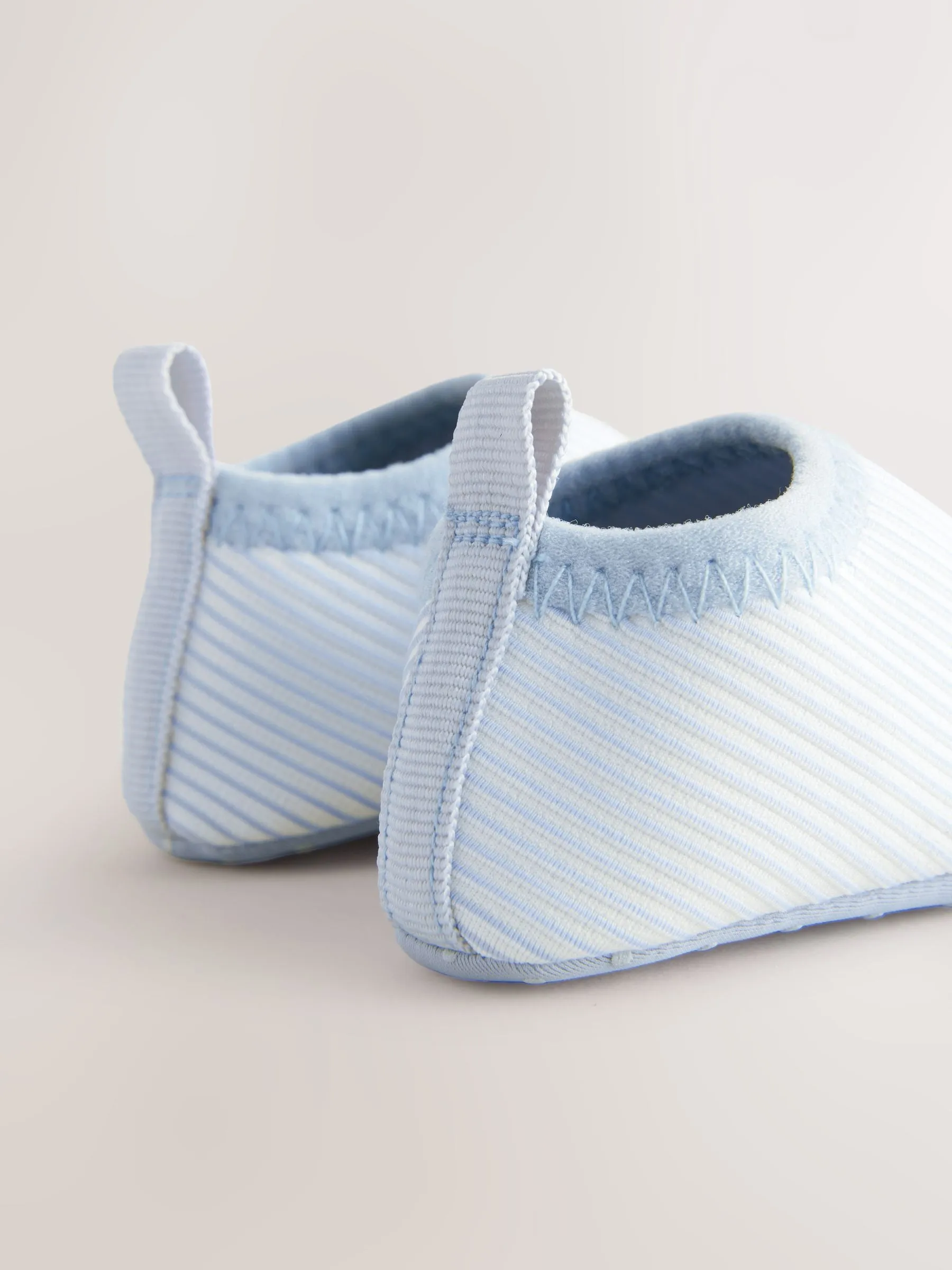 Blue Stripe Baby Swim Socks (0-24mths)