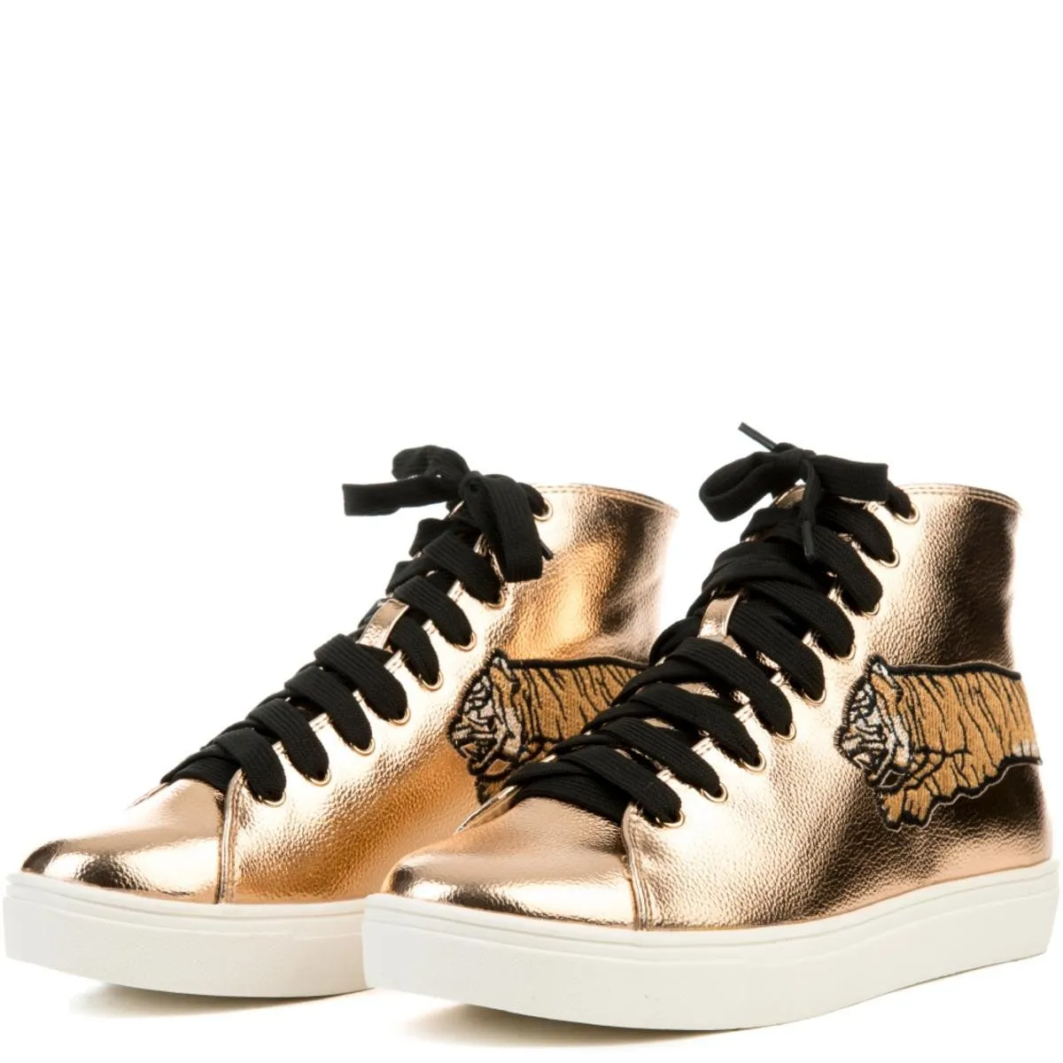 Cape Robbin Dolly-20 Pink Sneaker Rose Gold