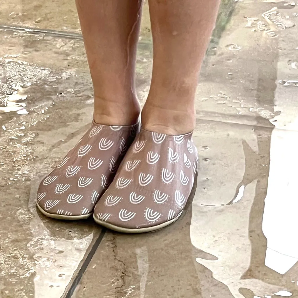 Caramel Rainbows Kids Slipfree Shoes