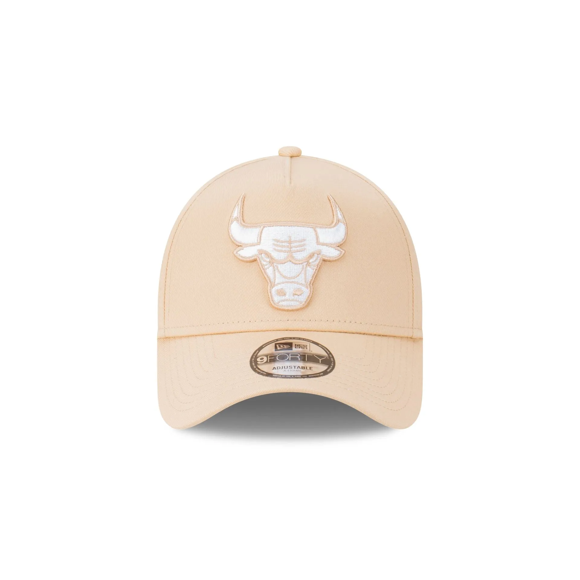 Chicago Bulls Seasonal Oatmilk 9FORTY A-Frame Snapback