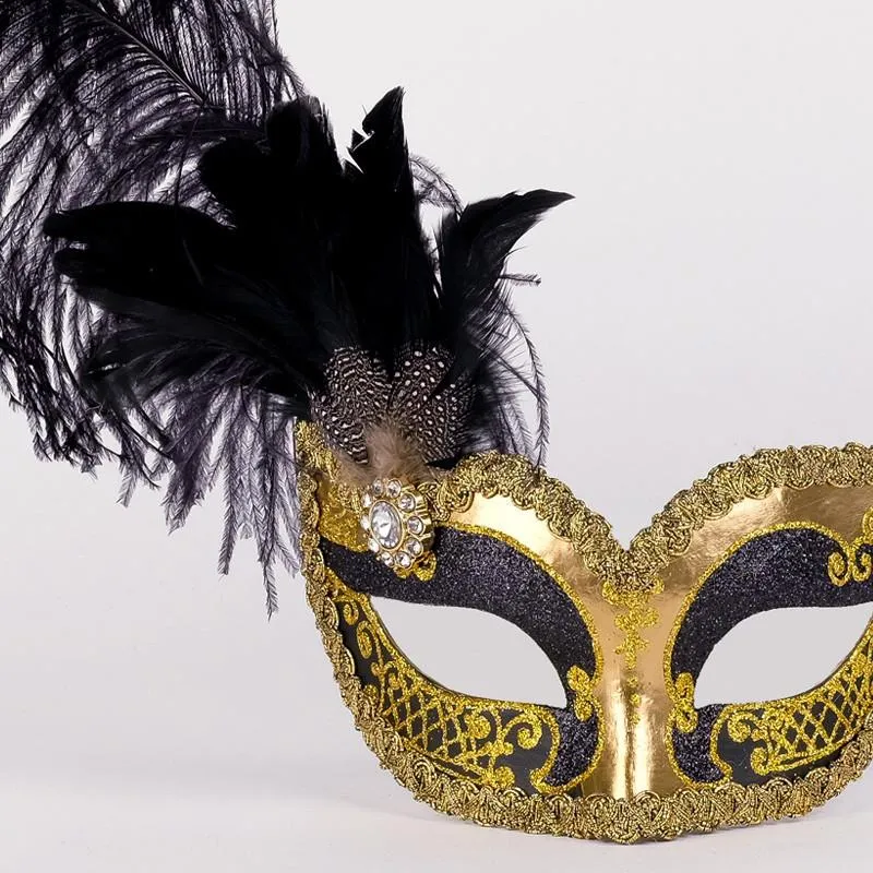 Colombina Can Can Gold Black