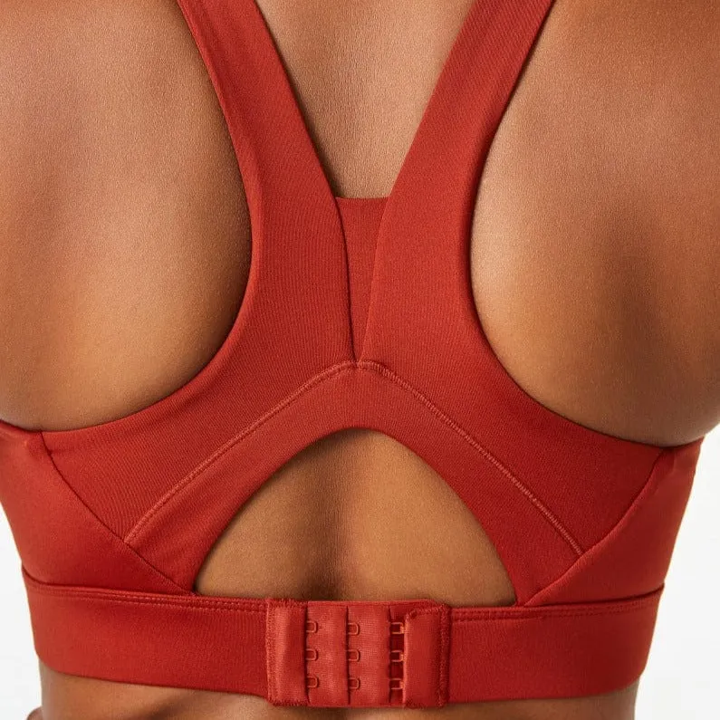 Comfortable High Impact Sports Criss Cross Back Bra