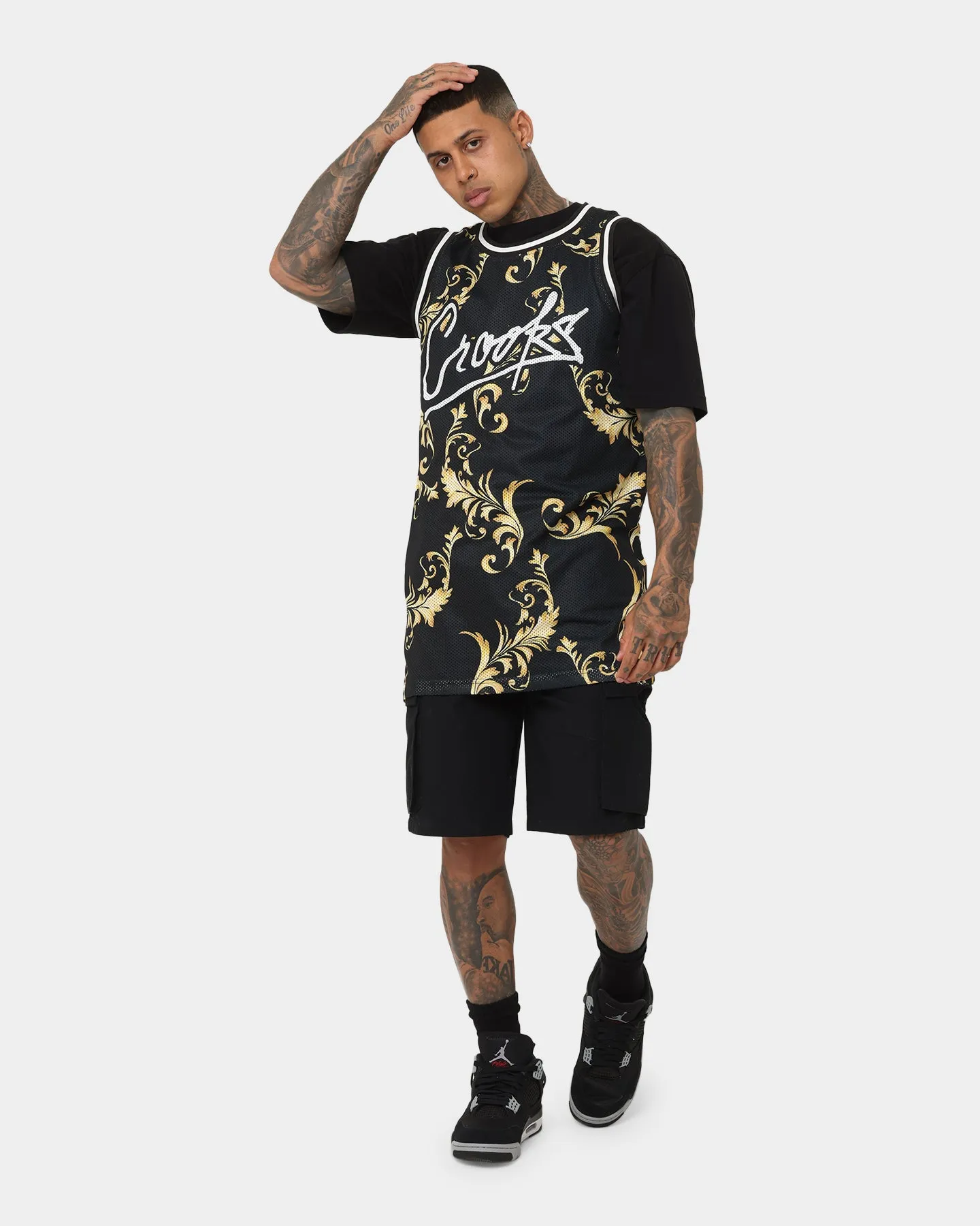 Crooks & Castles Mesh Tank Singlet Multi-Coloured