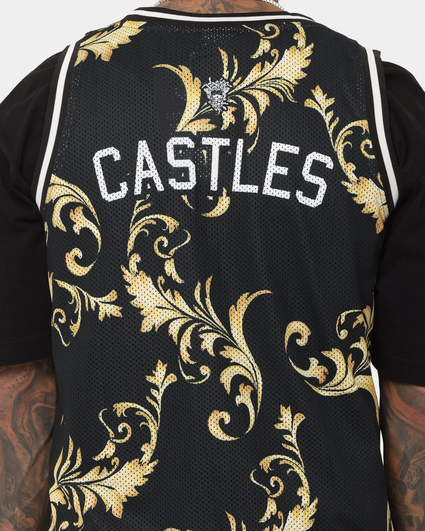 Crooks & Castles Mesh Tank Singlet Multi-Coloured