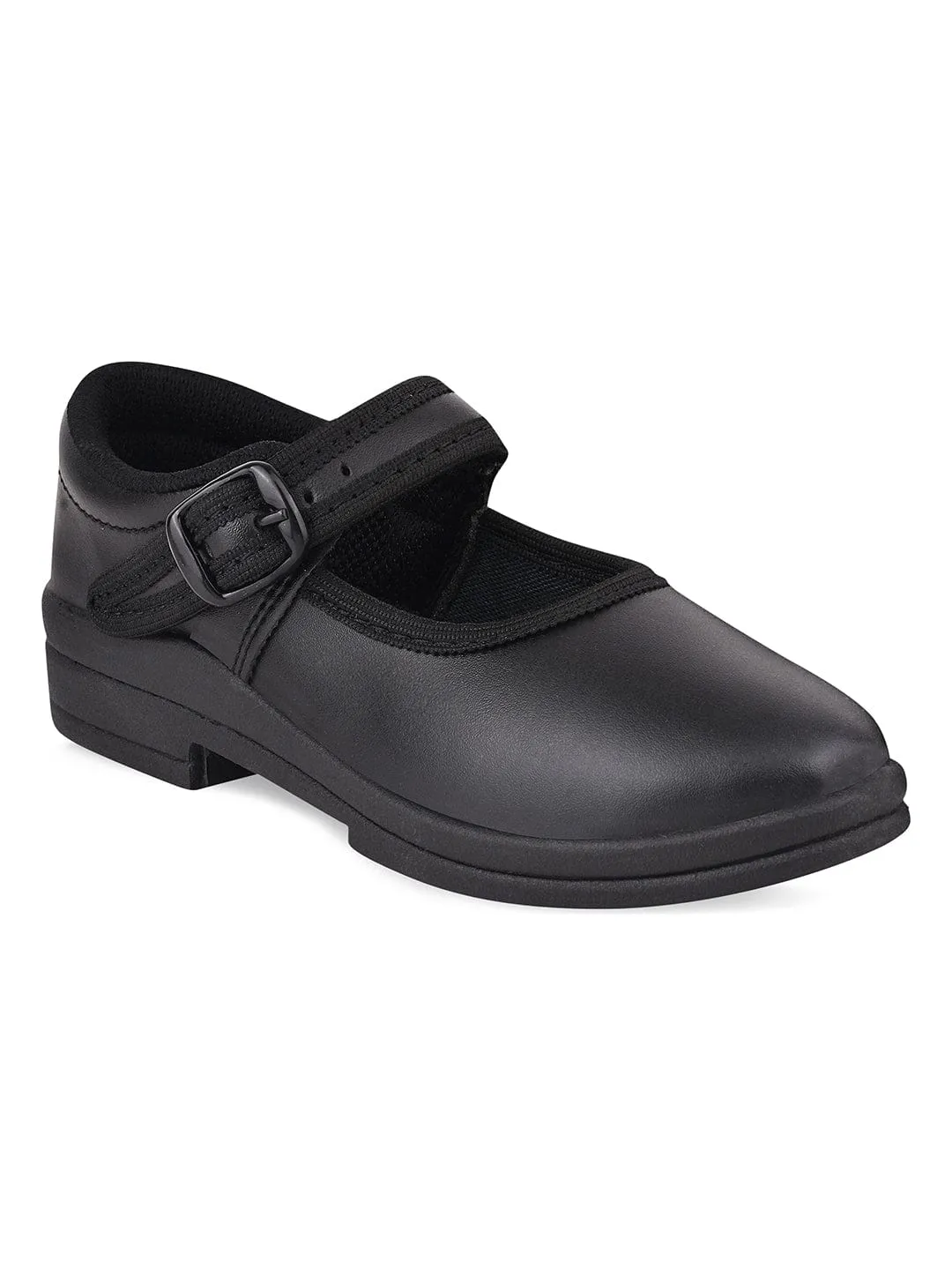 CS-A2S Black Women's School Shoes