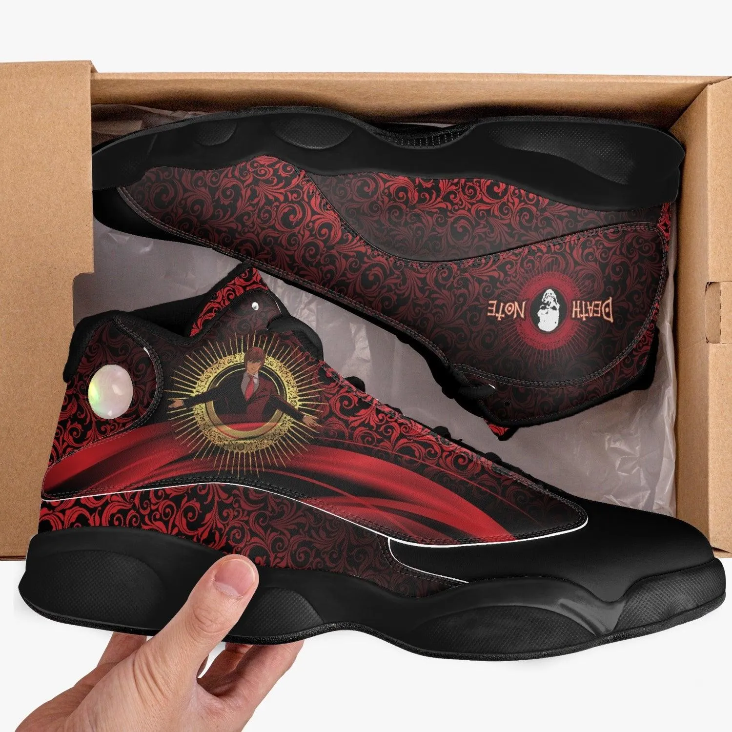 Death Note Kira Red Black JD13 Anime Shoes
