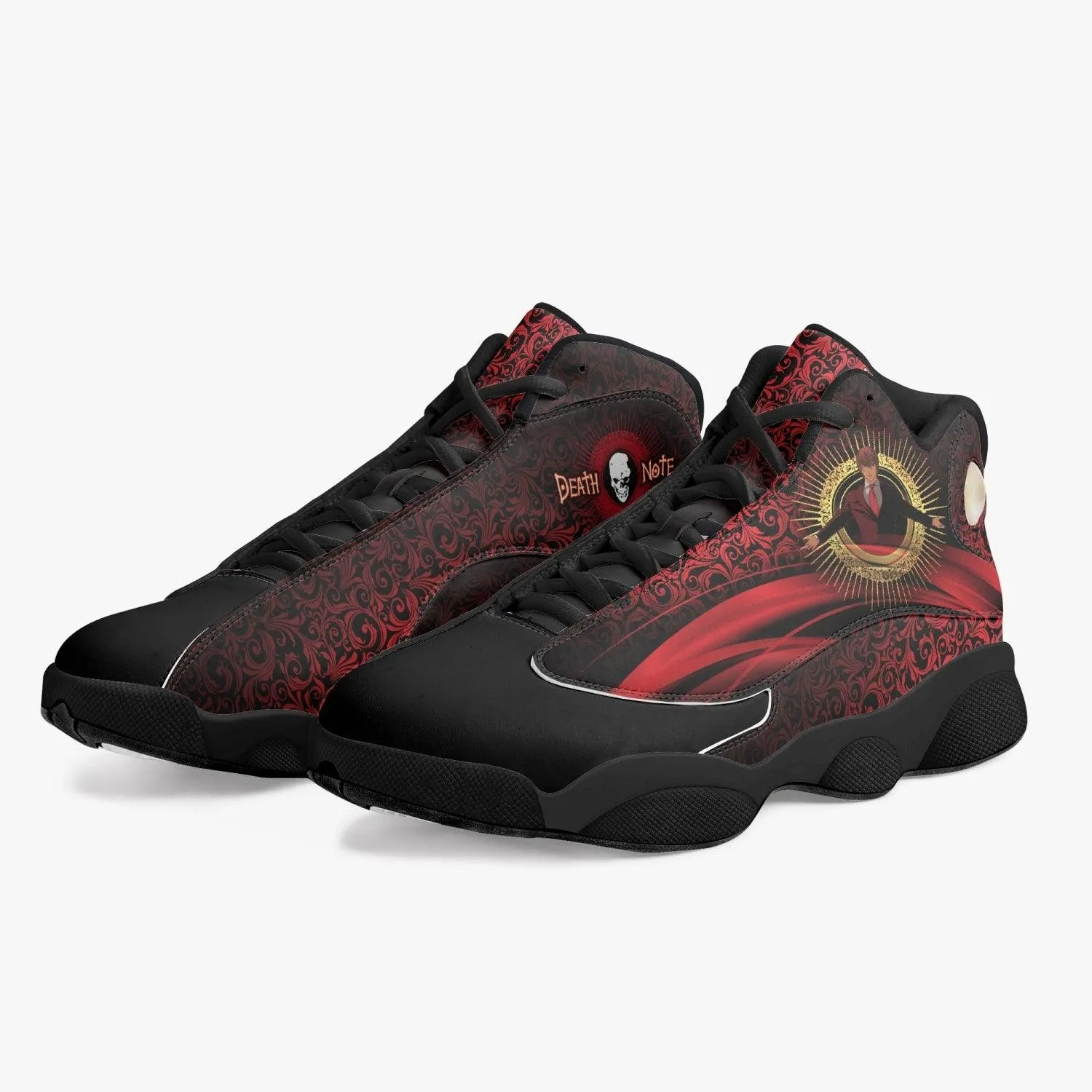 Death Note Kira Red Black JD13 Anime Shoes