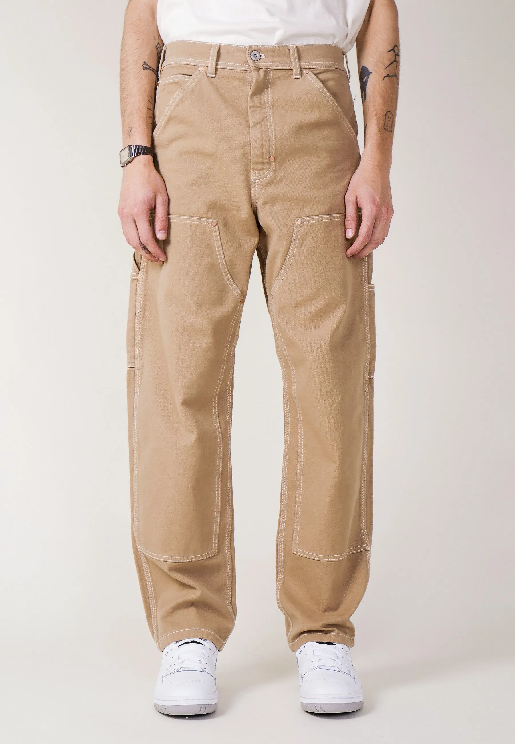 Double Knee Painter Pant - Khaki Duck