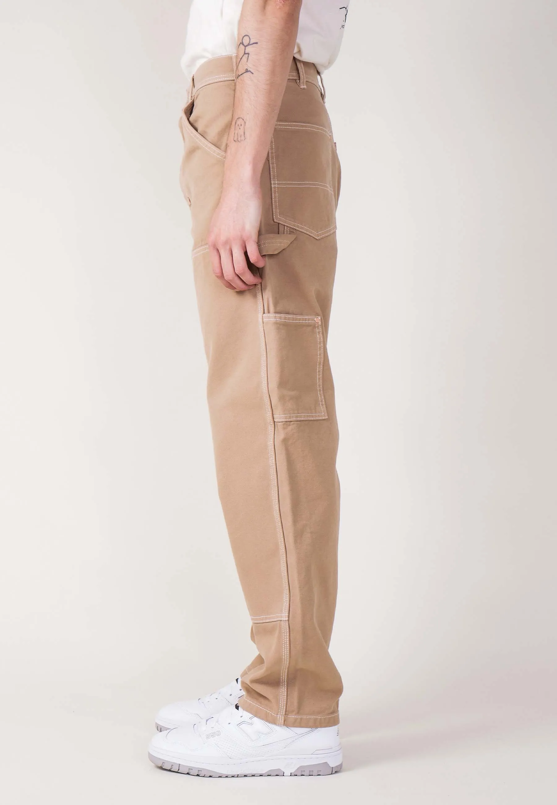 Double Knee Painter Pant - Khaki Duck