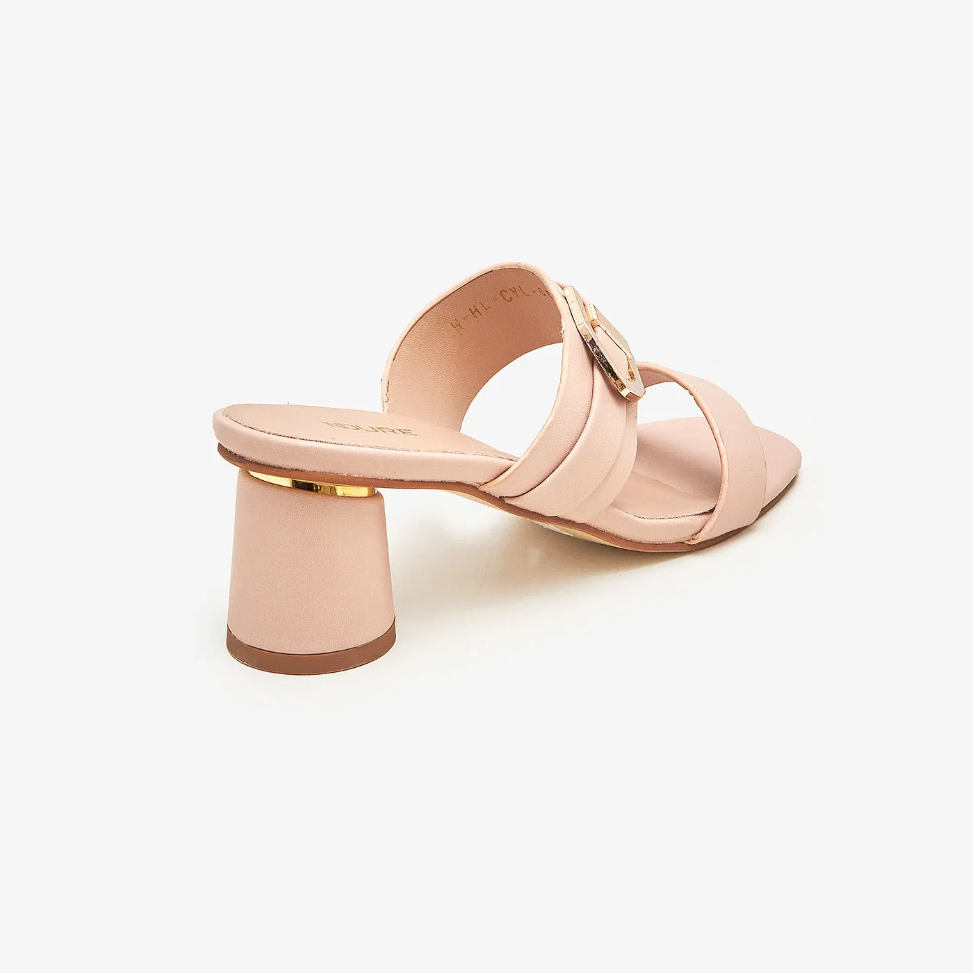 Double Strapped Buckled Heels
