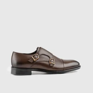 Dress Double Monk Loafers Brown 9769/2