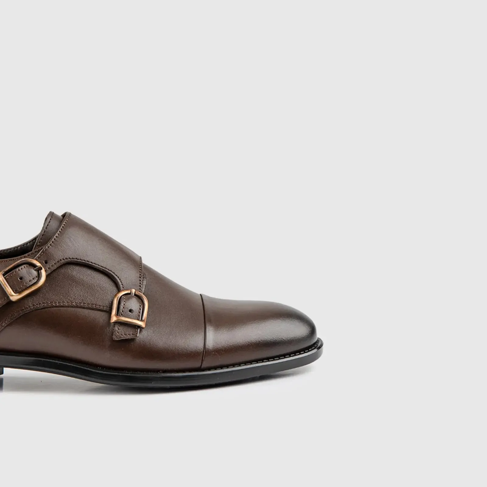 Dress Double Monk Loafers Brown 9769/2