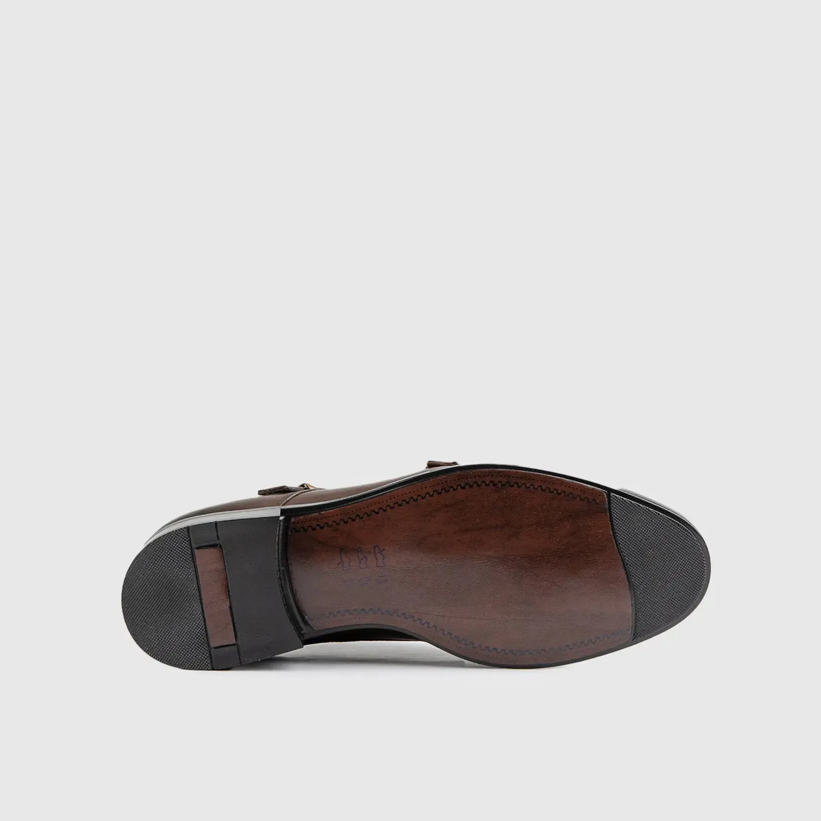Dress Double Monk Loafers Brown 9769/2