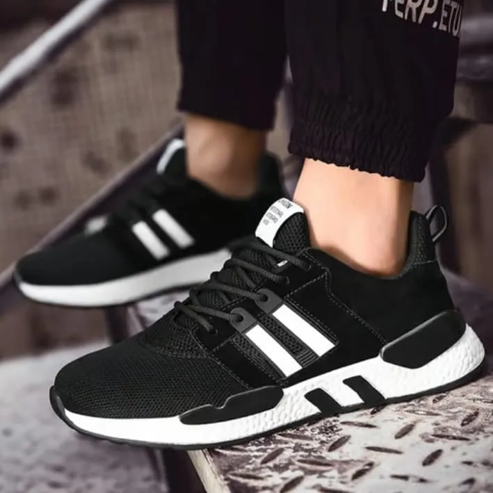 Fashion Luxury Brand New Canvas Shoes Men Sneakers Low top Black Shoes Men's   S904400