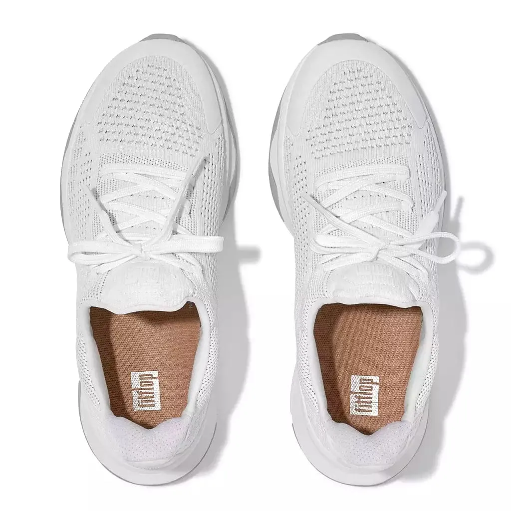 FitFlop Vitamin FFX Knit Sports Trainers Urban White Mix