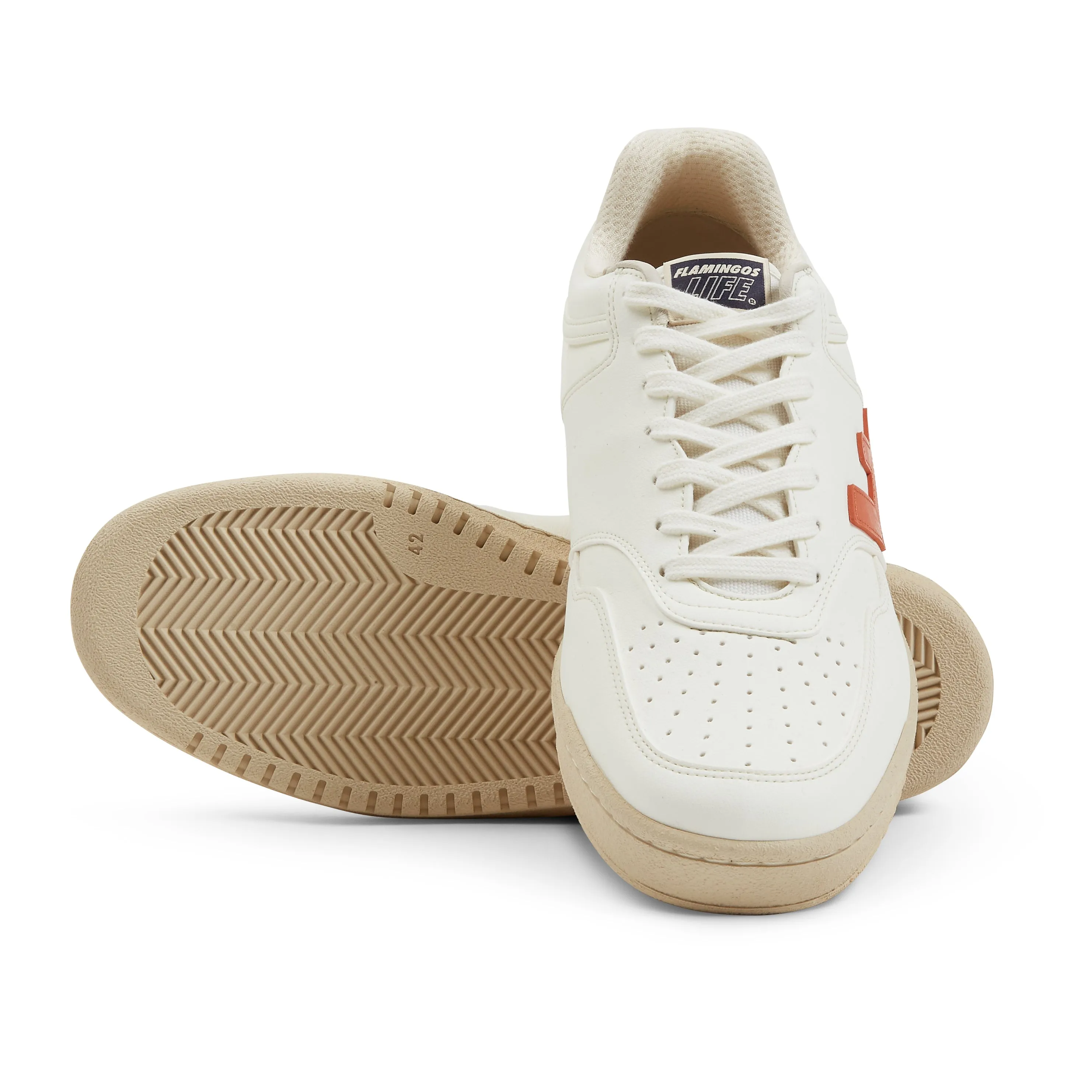 Flamingos Life Retro 90's - Off White Papaya Monocolor
