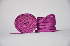 Flat Sneaker Laces- Purple | Jordan laces | AJ1 Laces | Kicks Machine