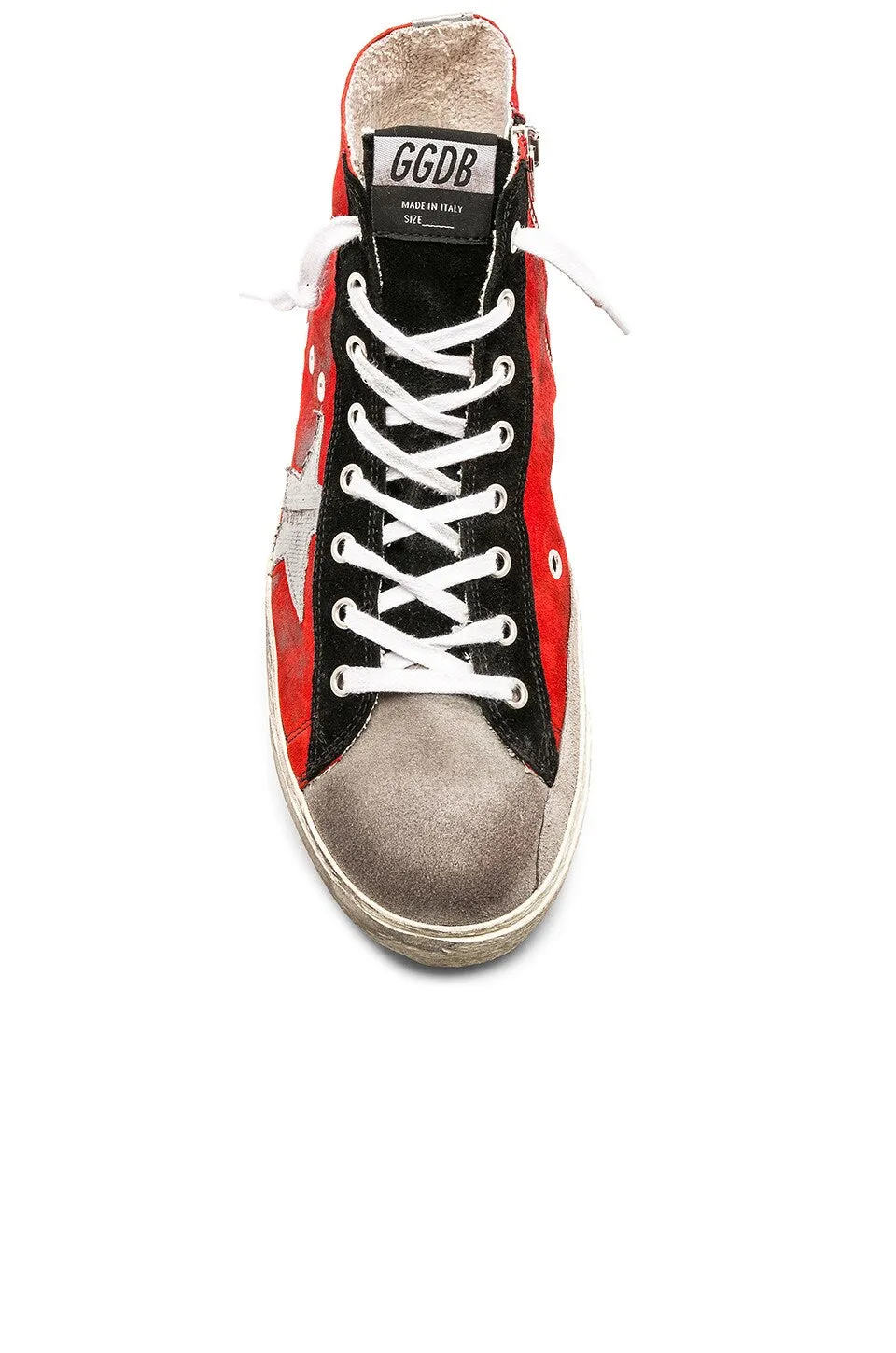 GOLDEN GOOSE FRANCY SNEAKERS- GINGER/SILVER/SCOTCH