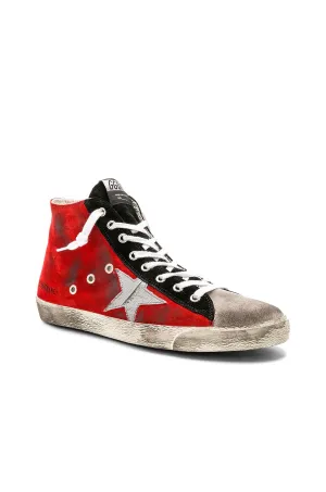 GOLDEN GOOSE FRANCY SNEAKERS- GINGER/SILVER/SCOTCH