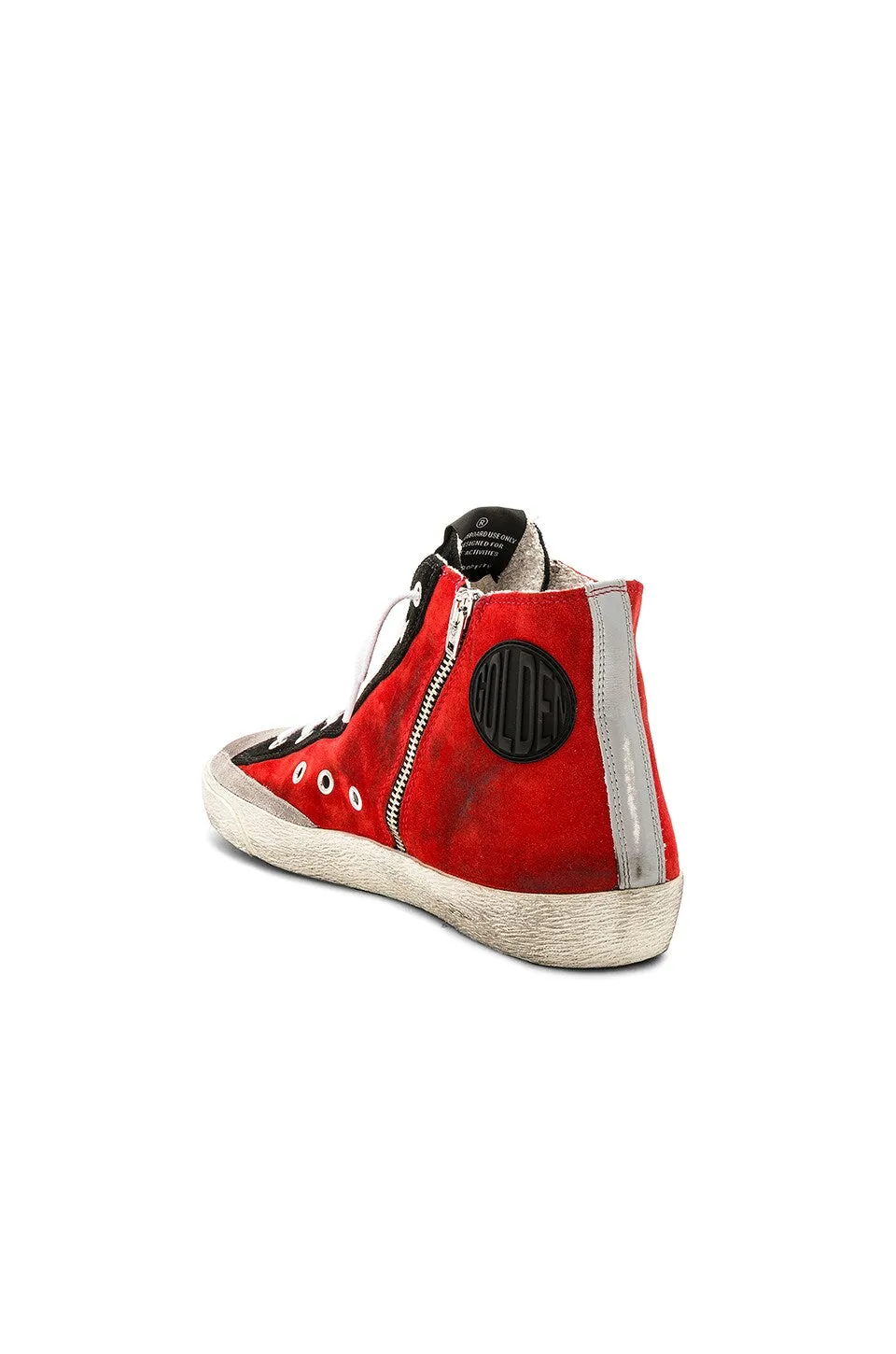 GOLDEN GOOSE FRANCY SNEAKERS- GINGER/SILVER/SCOTCH