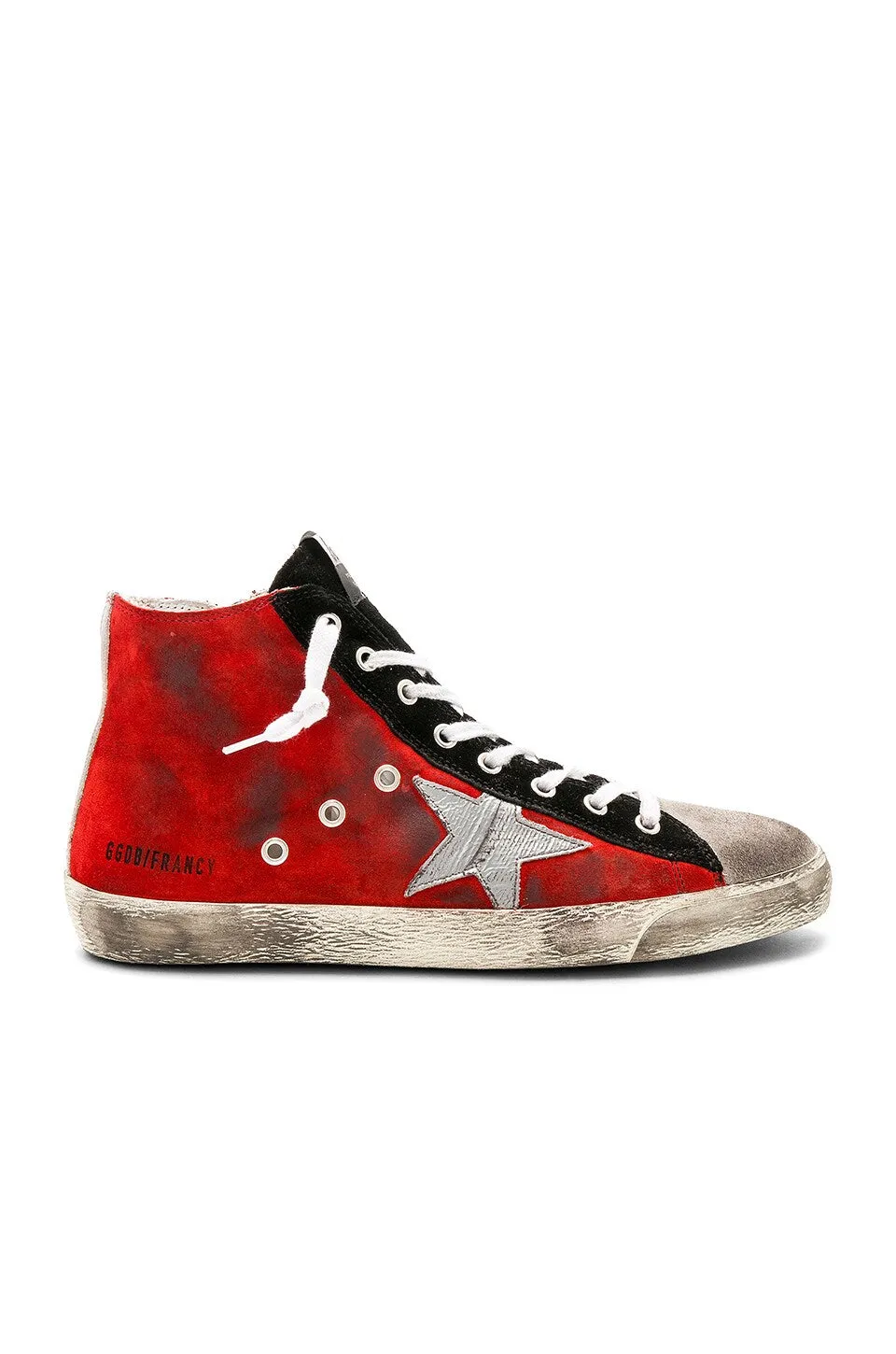 GOLDEN GOOSE FRANCY SNEAKERS- GINGER/SILVER/SCOTCH