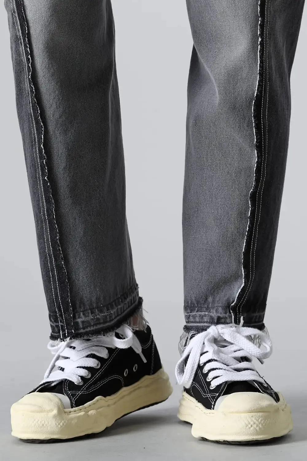 HANK Low Cut canvas Vintage like Sole Black