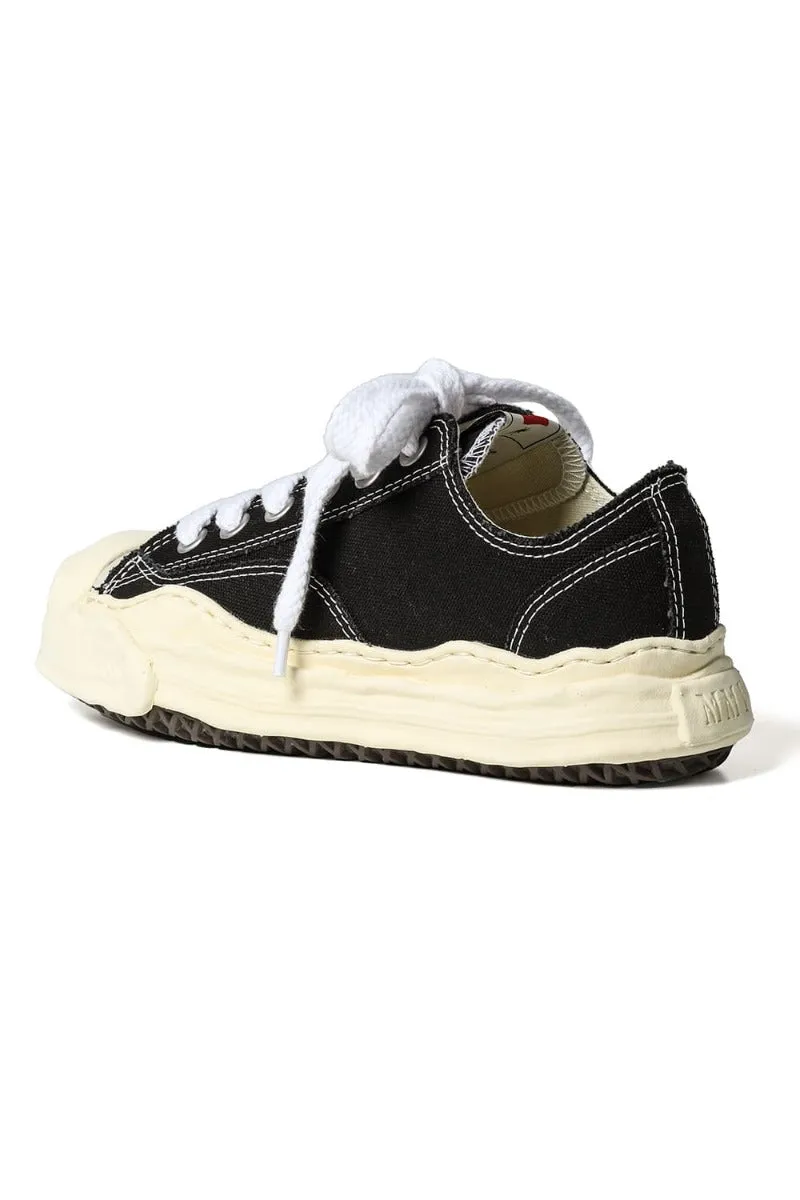 HANK Low Cut canvas Vintage like Sole Black