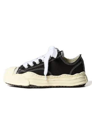 HANK Low Cut canvas Vintage like Sole Black